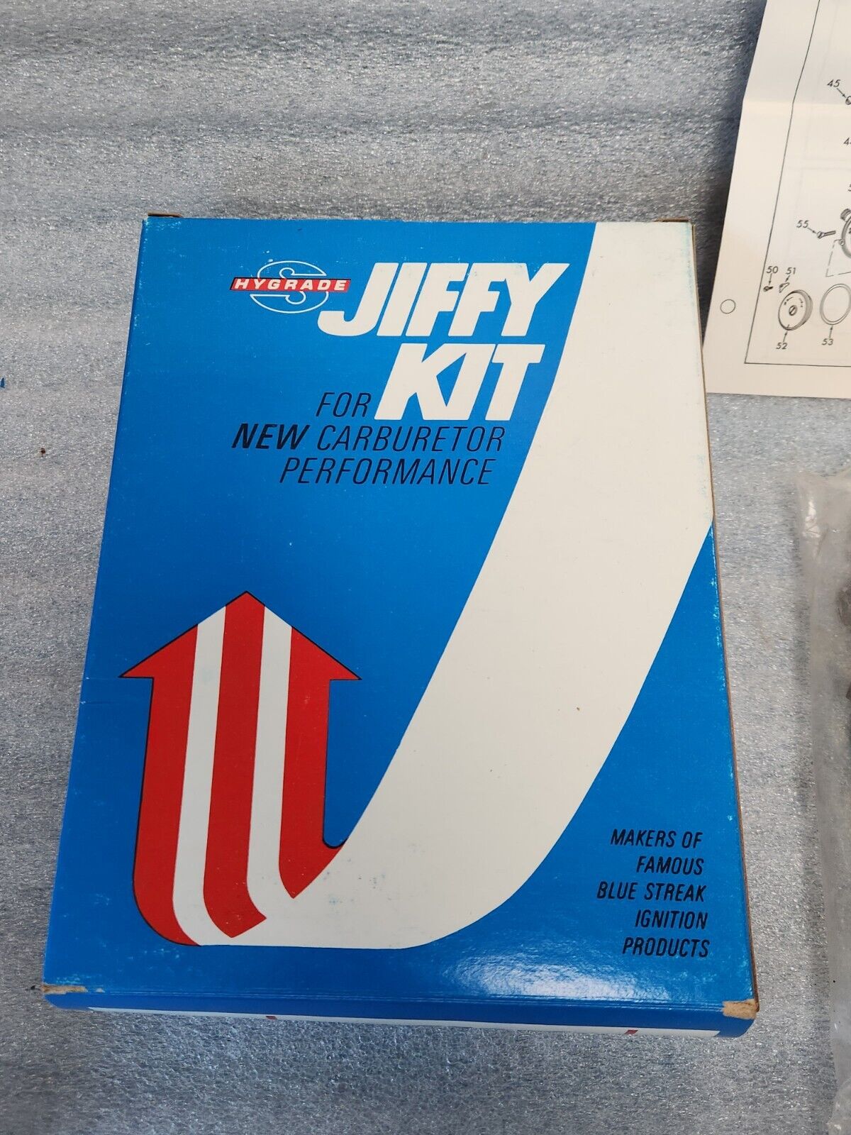 NEW 1968-1971 Pontiac Carter 4 barrel V8 4MV Carburetor Rebuild Kit USA MADE
