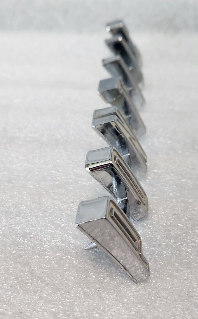 1961 61 OEM GM Pontiac Tempest Wagon Rear Door Gate Emblem 4813935