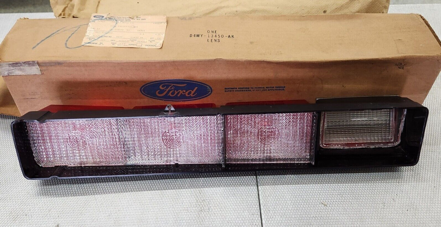 NOS OEM Ford 1974 Mercury Tail Light Lens Rear Lamp Monterey Marquis LH