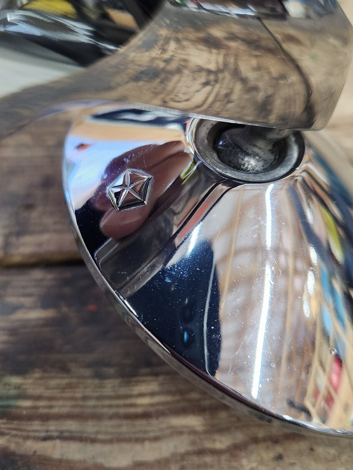 1965 66 67 68 69 PLYMOUTH DODGE NON REMOTE MIRROR 2802699 BARRACUDA GTX CORONET