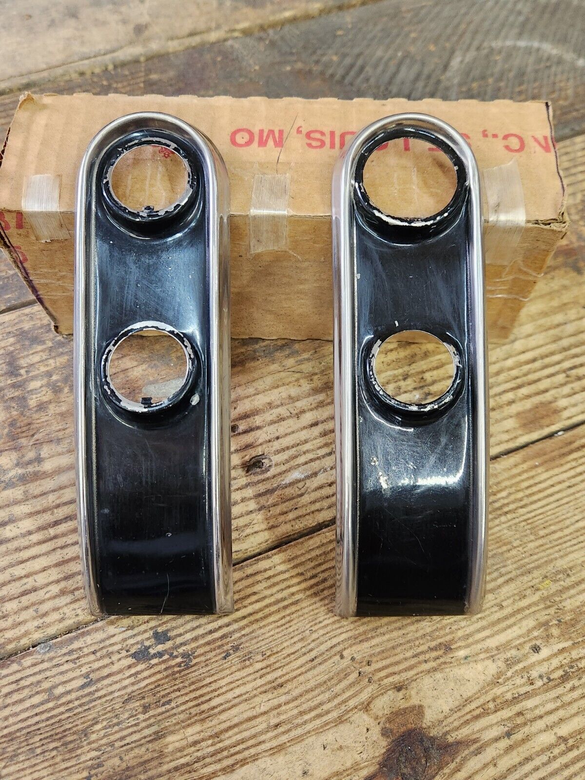 1953 Ford Crestline Customline Interior Dash Controls Bezel Finish Panel Plates