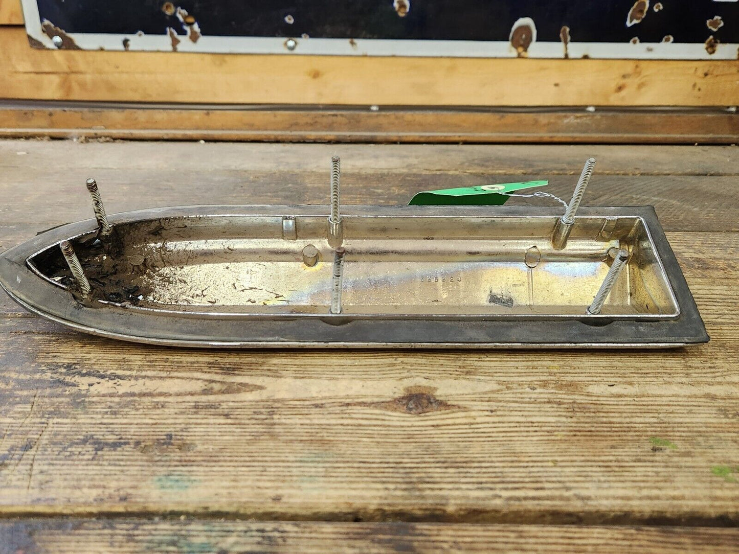 1960 PONTIAC BACK UP LAMP Delete Cover Bonneville Ventura ALL EXCEPT WAGON