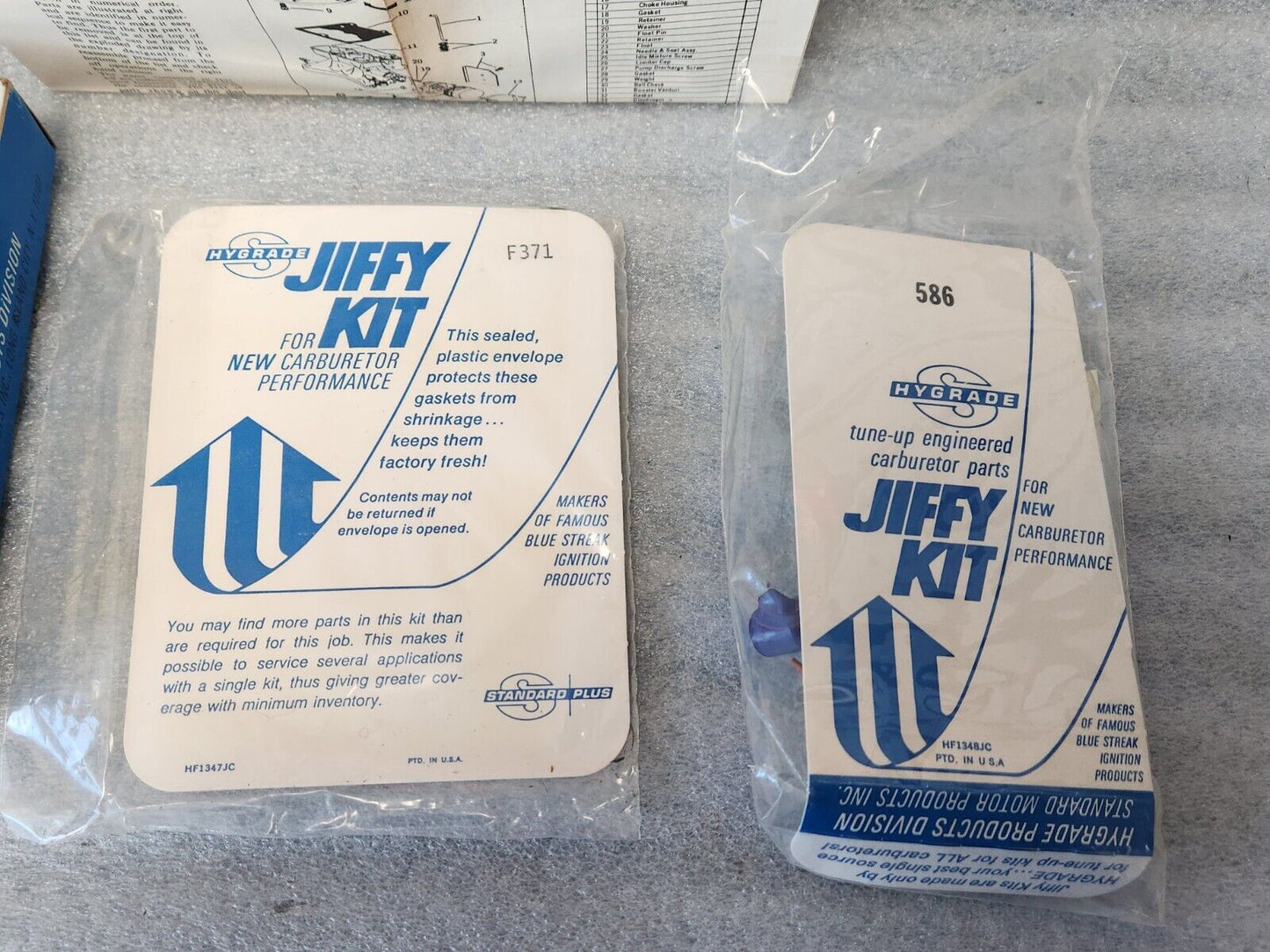 NEW 2100 Autolite 2 Bbl Carburetor Repair Rebuil Kit 1958-1974 Ford  Motorcraft