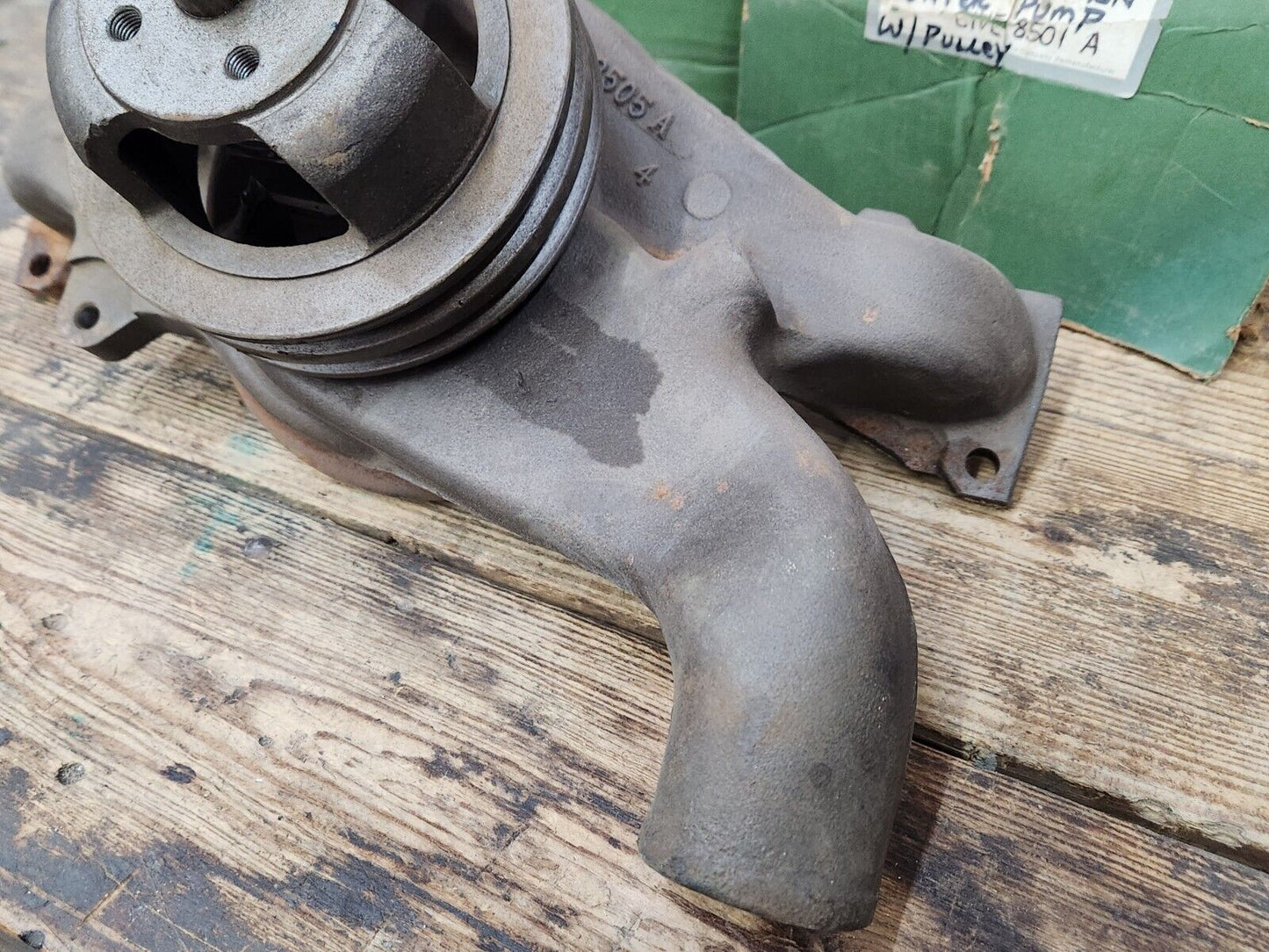 1961-62 Lincoln Continental 430 7.0 Rebuilt water pump C1VE-8505-A 5-1/2" pulley