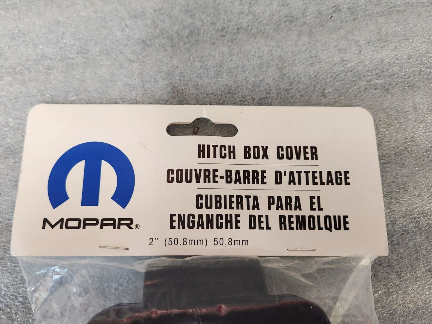 NEW OEM Mopar 2006-2022 Jeep Logo Hitch Receiver Plug 2" 82208453AB