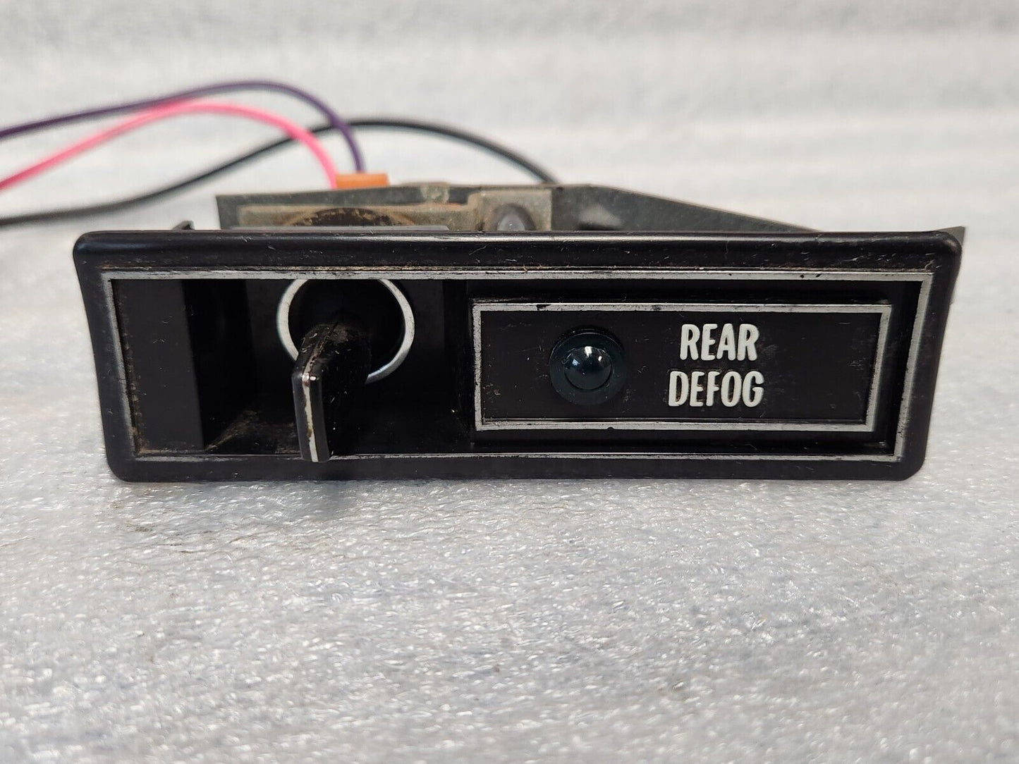 1973 1974 1975 1976 1977 Buick Regal Century Rear Defog Defrost Switch Assembly