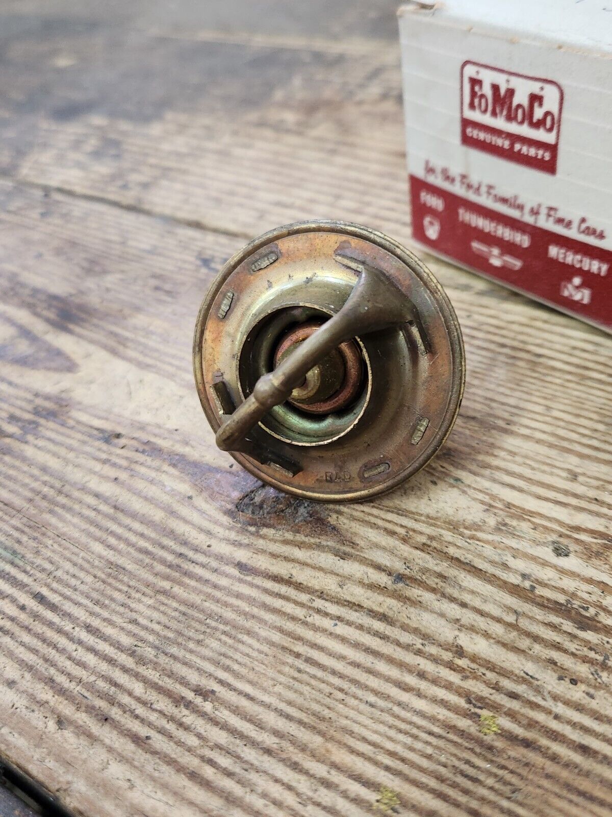 NOS OEM 1962 Ford  188 Degree Thermostat C2DE-8575-A