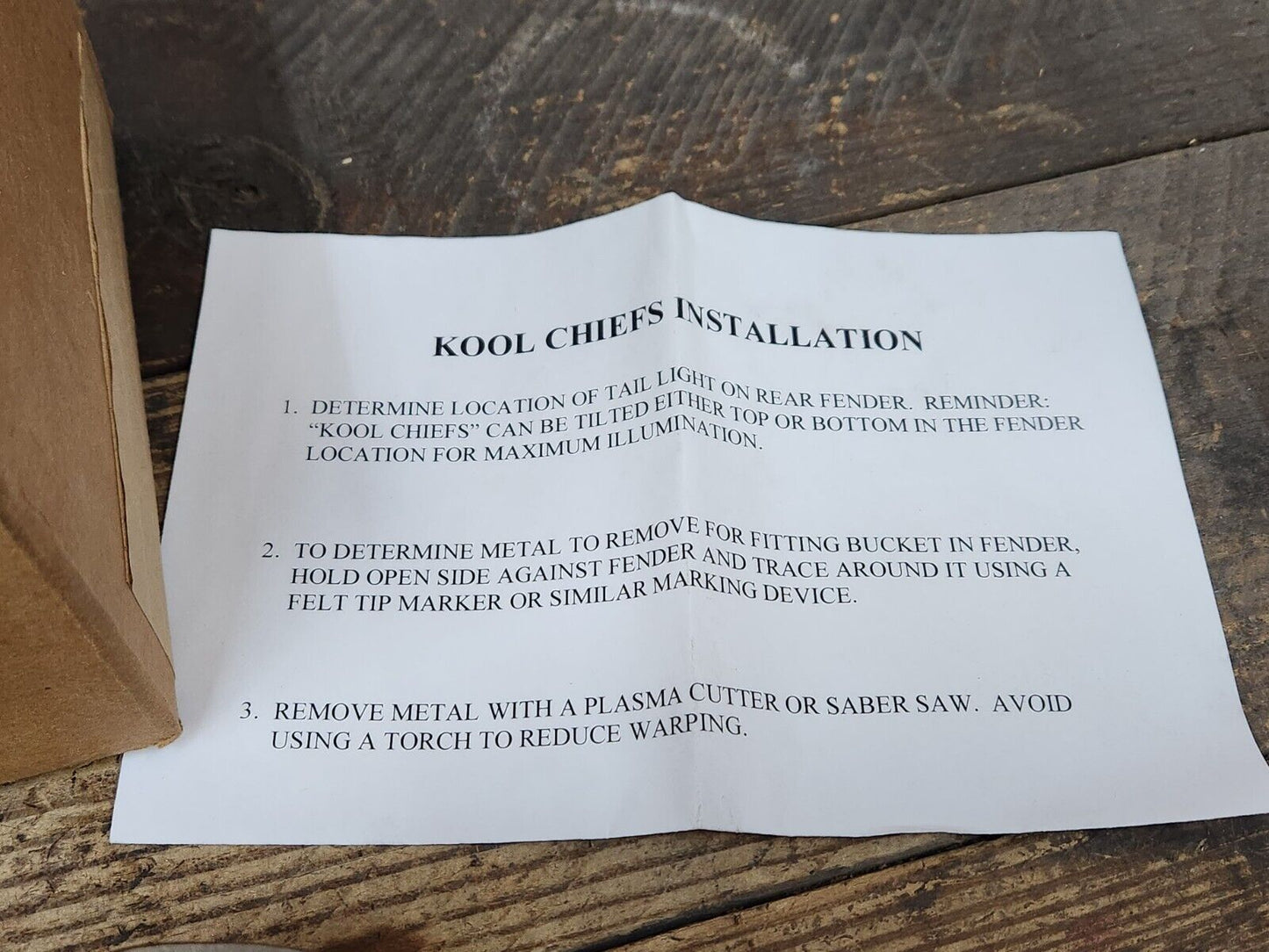 1950 Pontiac Tail Light French Frenching Buckets NEW Hot Rod Custom Kustom