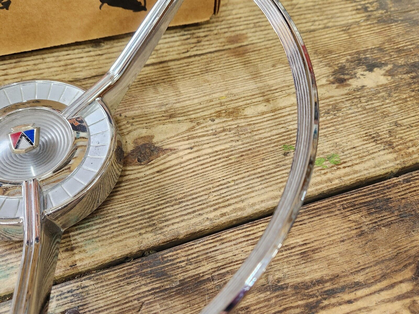 1959 FORD FAIRLANE 500 GALAXIE RANCHERO STEERING WHEEL HORN RING