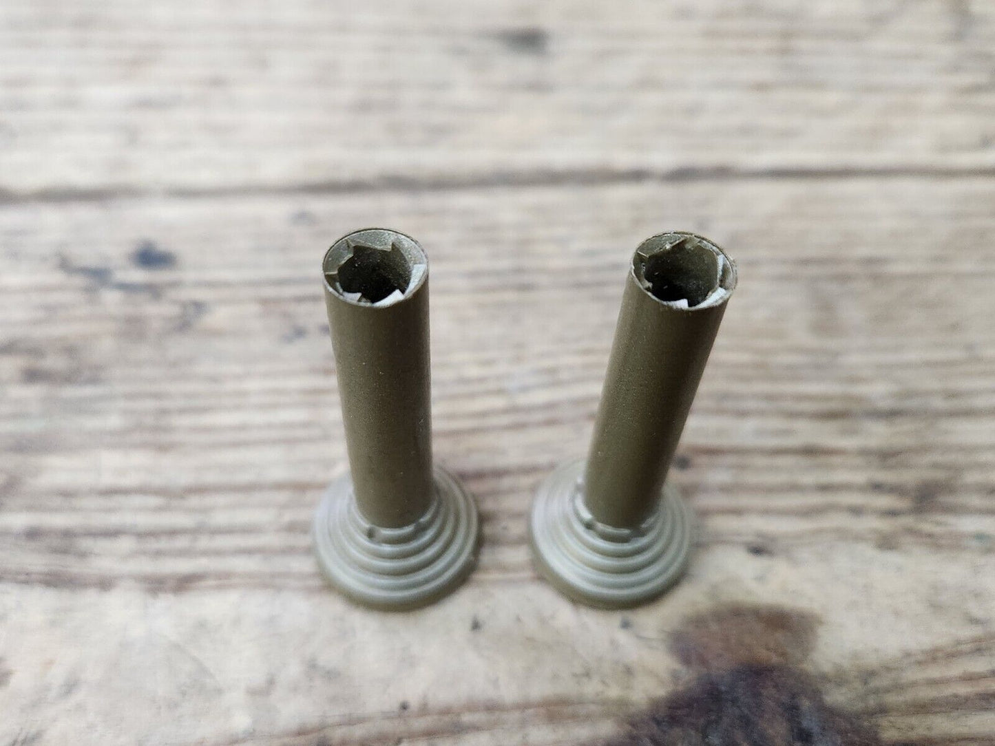 1960's Buick Olds Pontiac Chevy Cadillac Gold Door Panel Lock Stem Pull Knobs GM