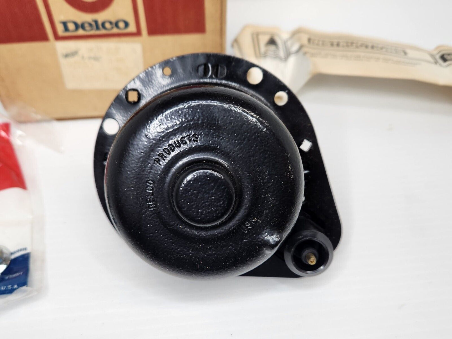 NOS OEM GM DELCO 1978-1982 Chevrolet Corvette Auxiliary Fan Motor 22035623