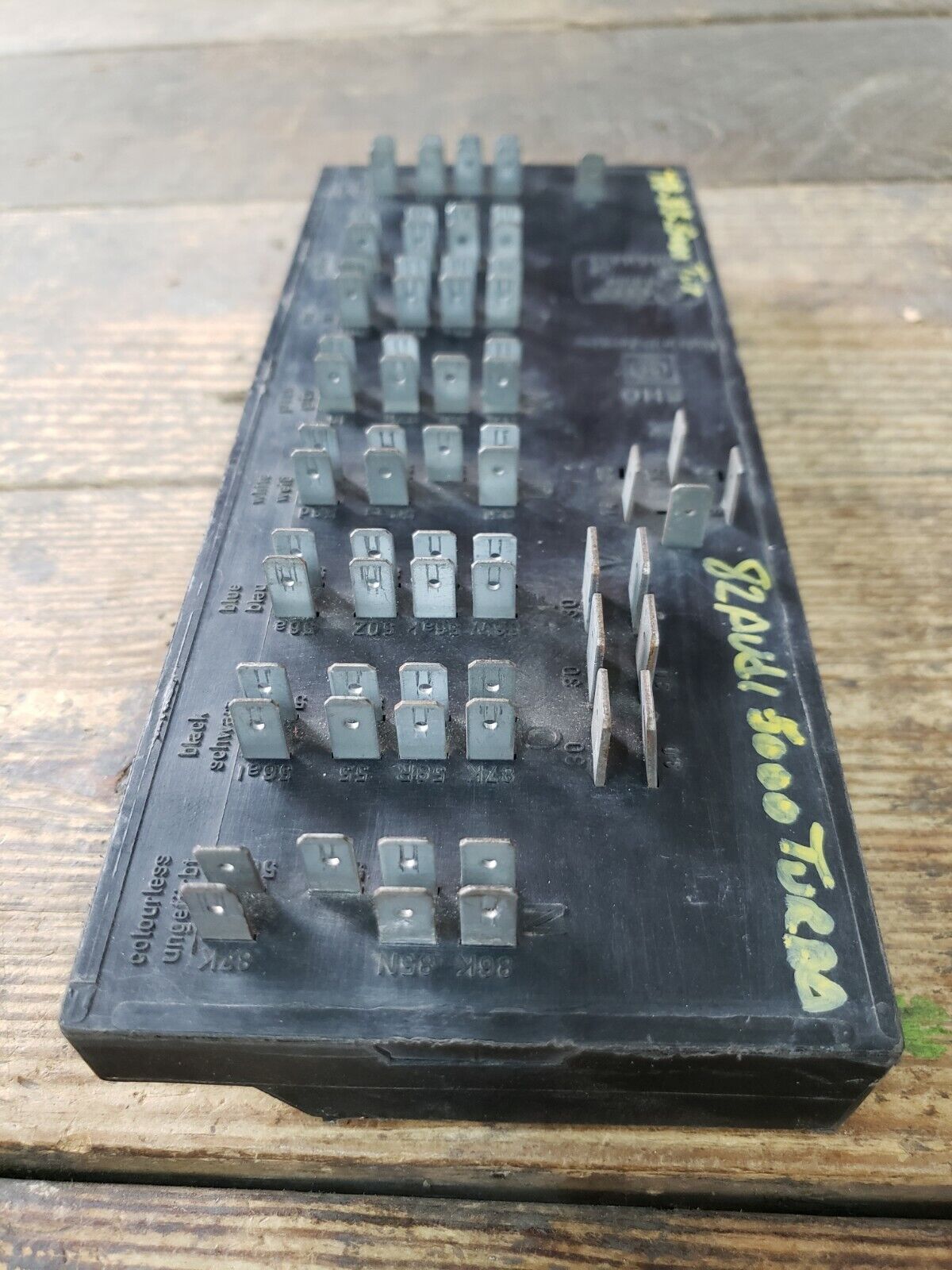 Electrical Fuse & Relay Box Audi 5000 1978 to 1983, Turbo to 1982 OEM 431941822