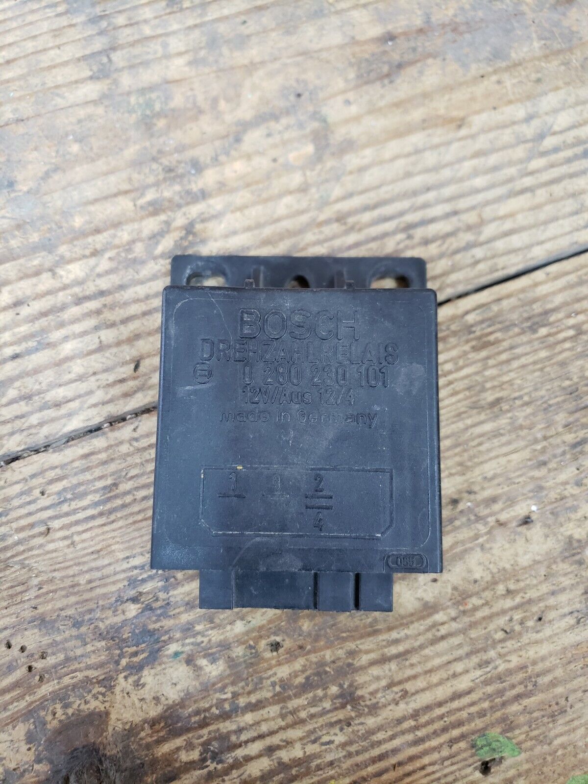 1989 Peugeot Citroen Cold Start Control Relay 0280230101 OEM Bosch FREE SHIPPING