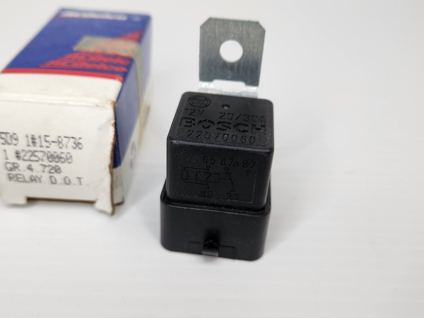 NEW OEM Delco 15-8736 Multi-Purpose Relay 1986-1993 Chevrolet Corvette 22570060