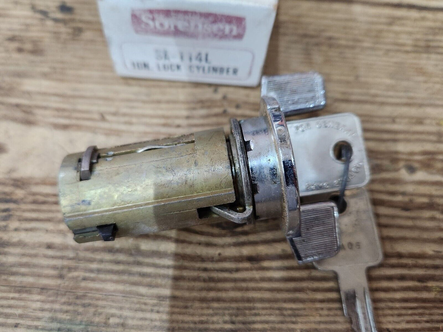 Sorensen SA-114L Ignition Lock Cylinder 1970-77 Buick Cadillac 70-78 Chevy GMC