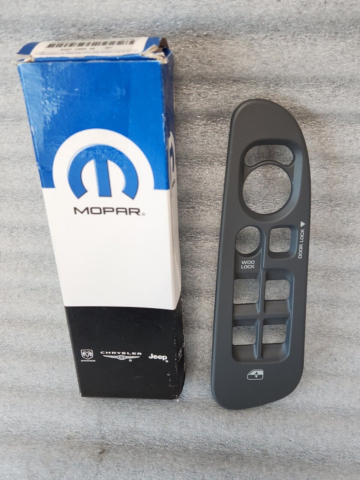NEW MOPAR 2006 Dodge Ram 1500 2500 3500 Driver Side Window Switch Lock Bezel