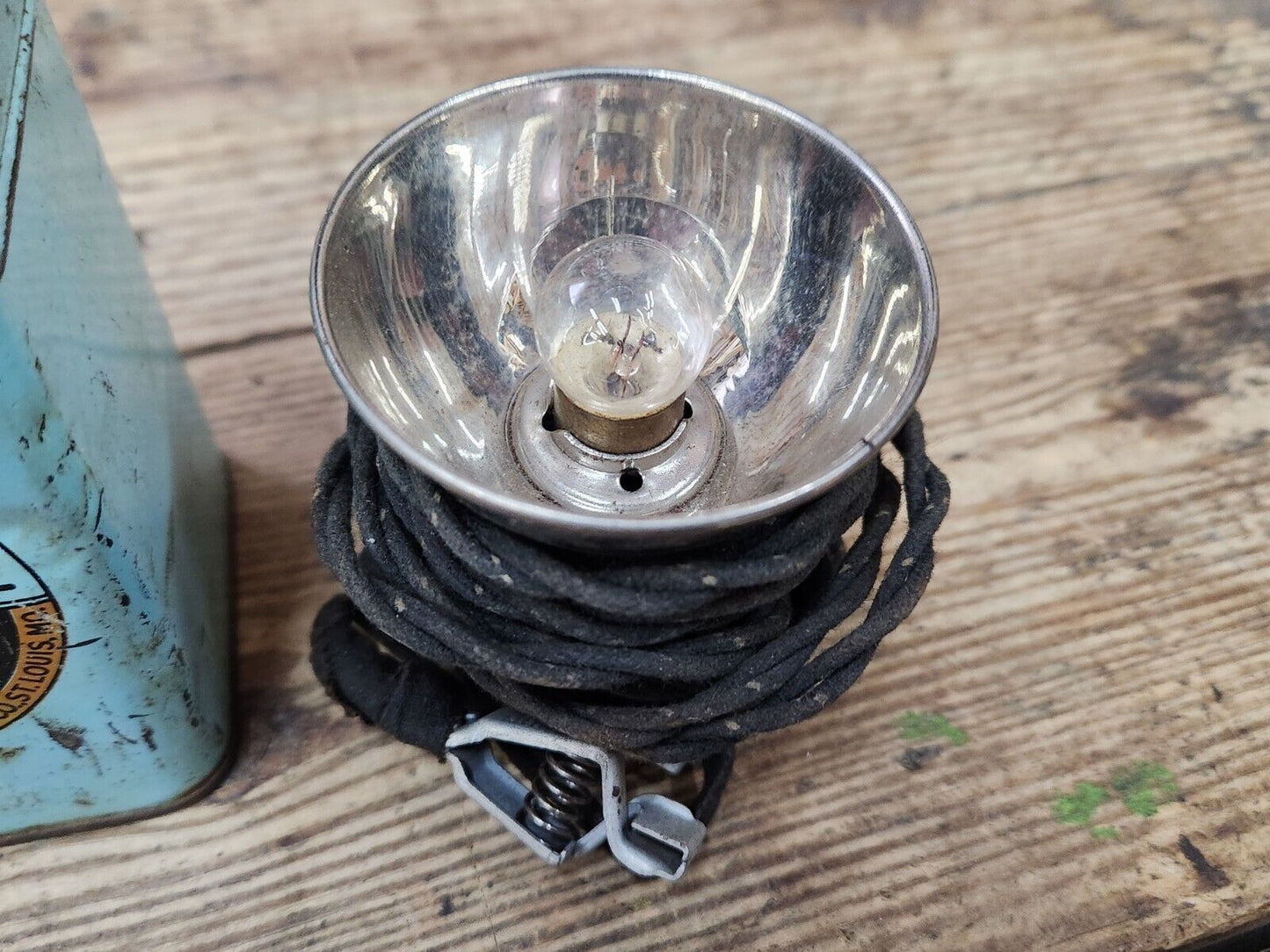 ANTIQUE VINTAGE 1900'S GAS STATION TROVA MAGNET LITE LIGHT LAMP HOT RAT ROD