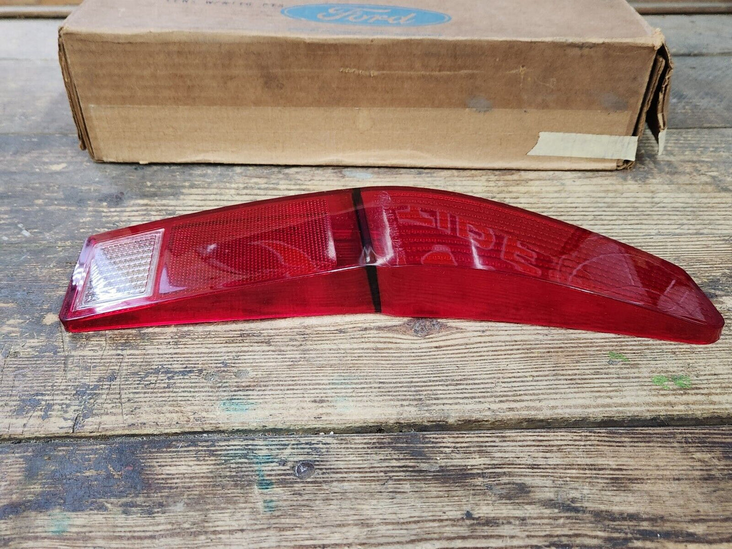 NOS OEM Ford 1972 - 1976 Ranchero Torino Wagon Left Tail Light Lens D2OZ-13450-D