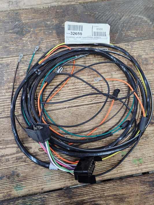 NEW 1968 Camaro Console Gauge Conversion Harness Auto To Auto w/Gauges