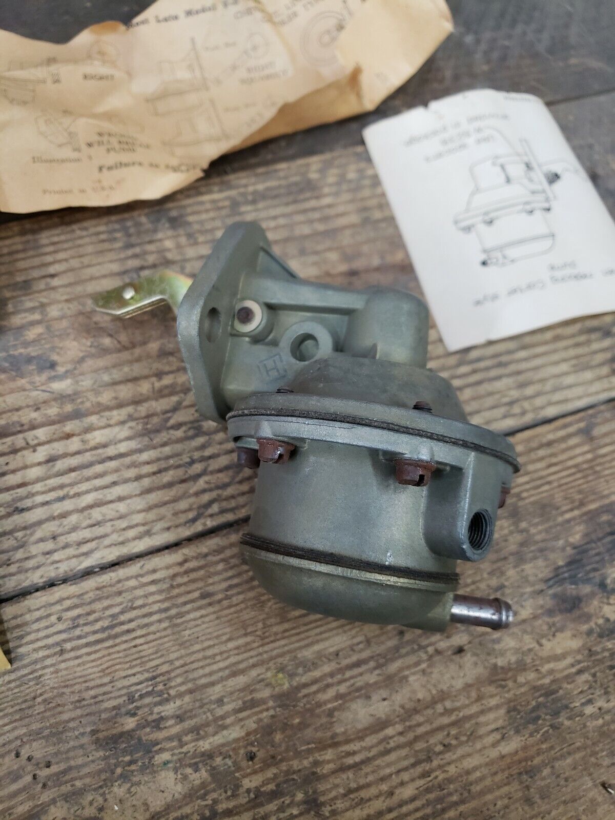 NORS NEW Fuel Pump 1960-1968 Dodge Plymouth Car Truck Six Cyl.  7249 USA MADE