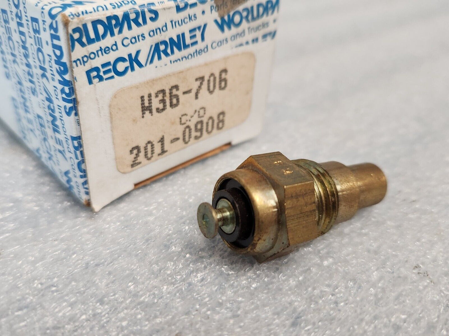 NOS Engine Coolant Temperature Switch fits 1981-1987 Isuzu Pickup Beck 201-0908