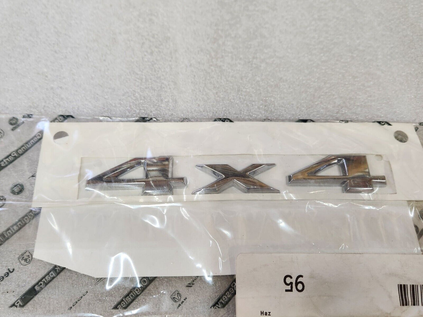 NEW Genuine OEM Mopar 2015-2021 Jeep Renegade "4x4" Rear Emblem Badge 68247420AA