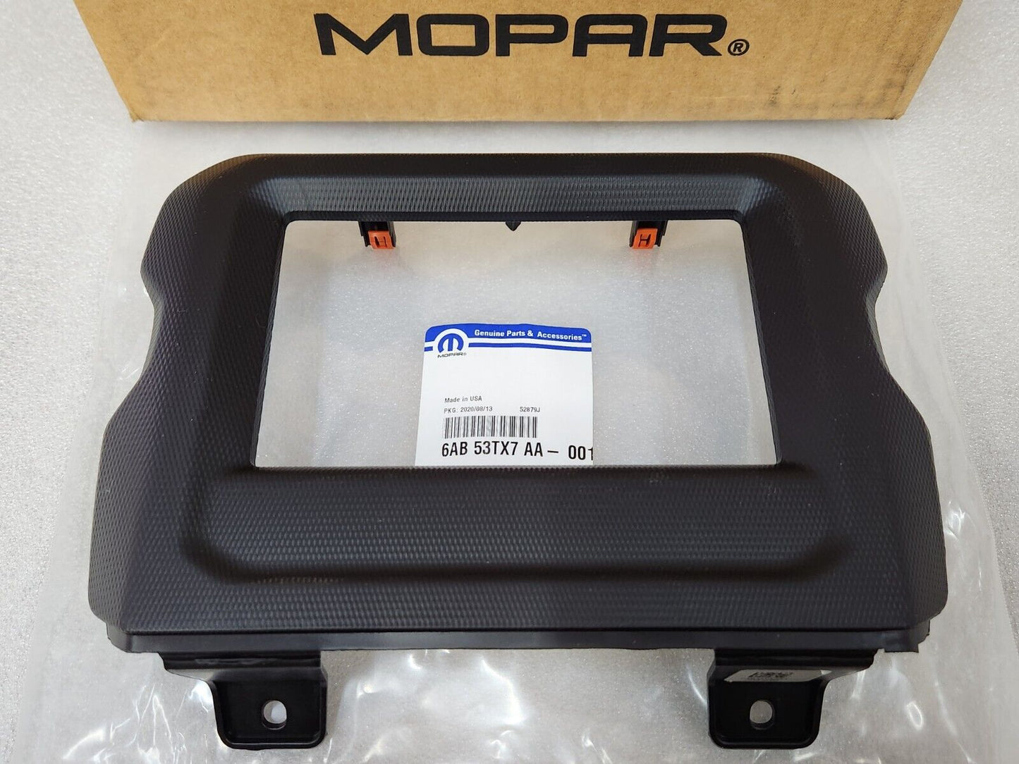 NEW OEM 2018-2023 Jeep Wrangler JL Gladiator JT 7.0" Radio Trim Bezel Surround