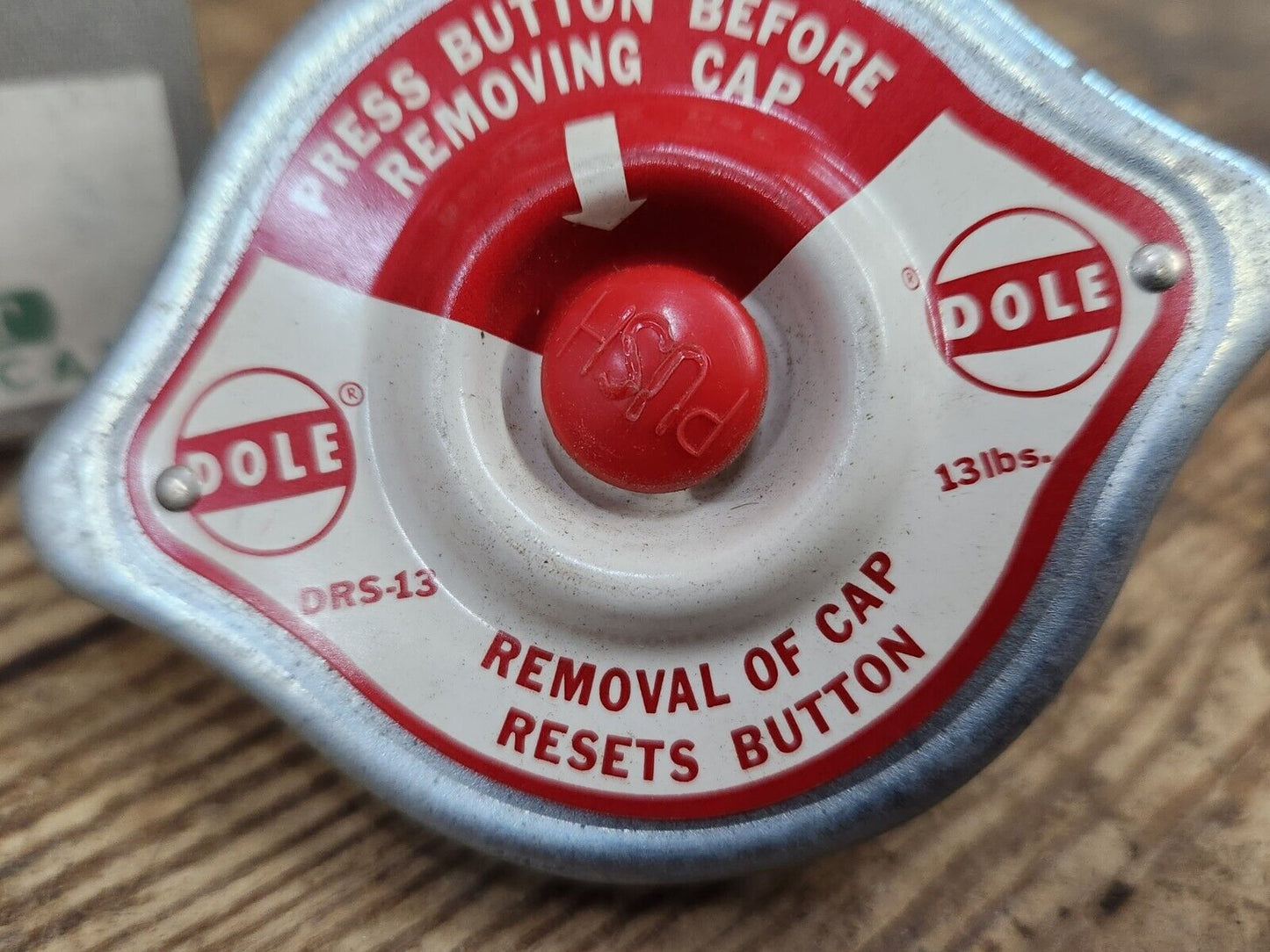 1955-1966 Chrysler Desoto Dodge Plymouth Packard Studebaker DRS-13 Radiator Cap