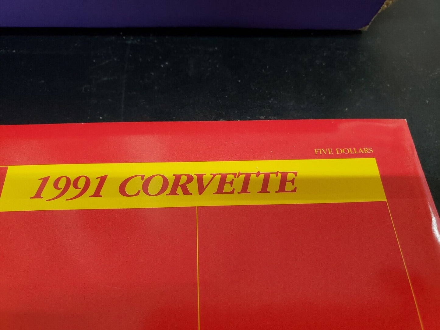 NEW 1991 CHEVROLET CORVETTE C4 BOOK Dealer Sales Brochure Album OEM GM