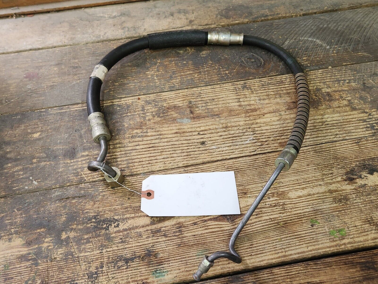 NOS OEM 1966 FORD FAIRLANE MERCURY CYCLONE 390 POWER STEERING PRESSURE HOSE LINE