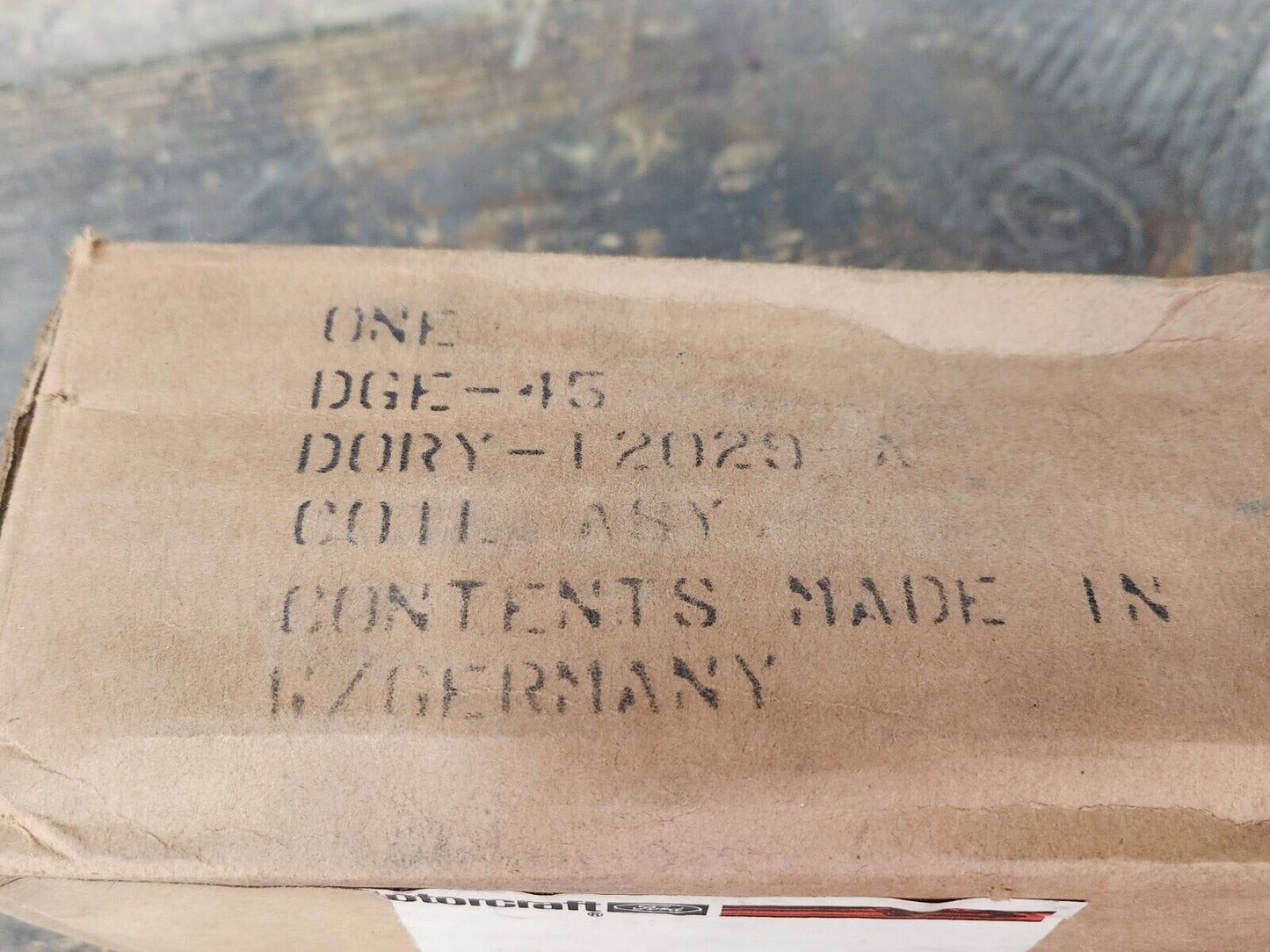 NOS OEM 1971 1972 Mercury Capri Motorcraft DGE-45 Ignition Coil D0RY-12029-A