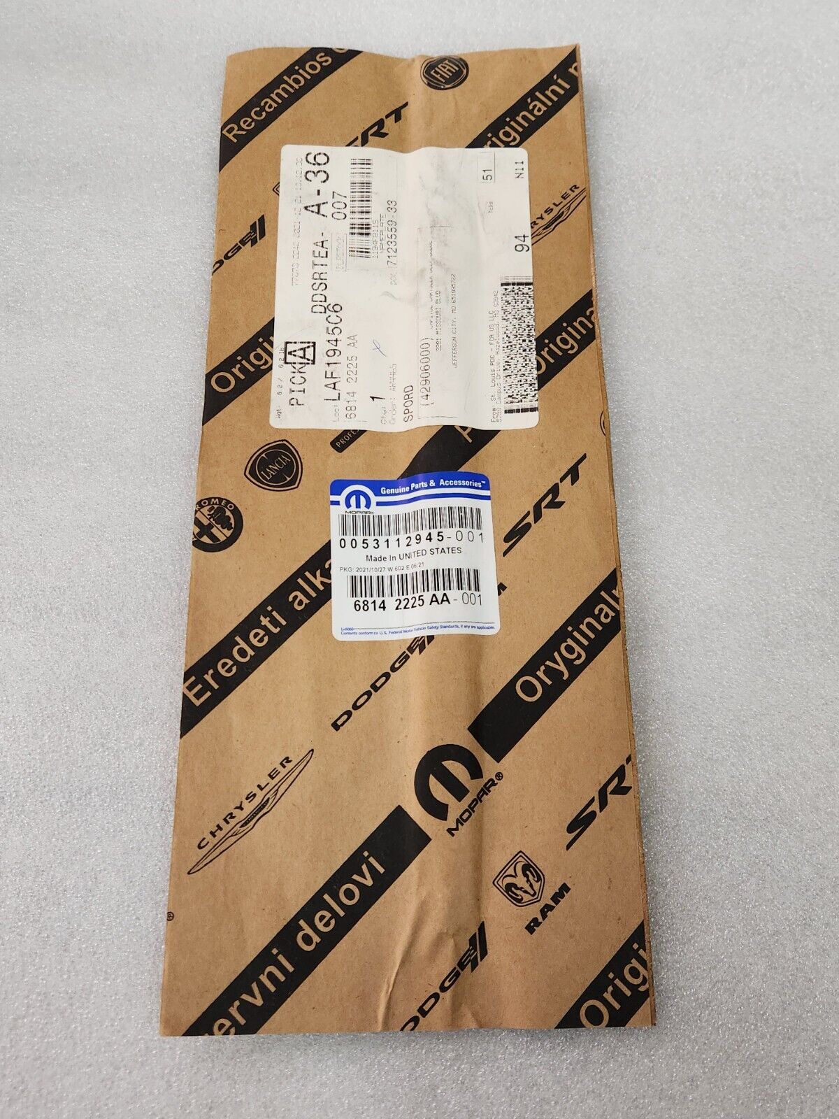 12-17 Dodge Ram 1500 2500 3500 CHROME OUTDOORSMAN EMBLEM NAMEPLATE NEW OEM MOPAR